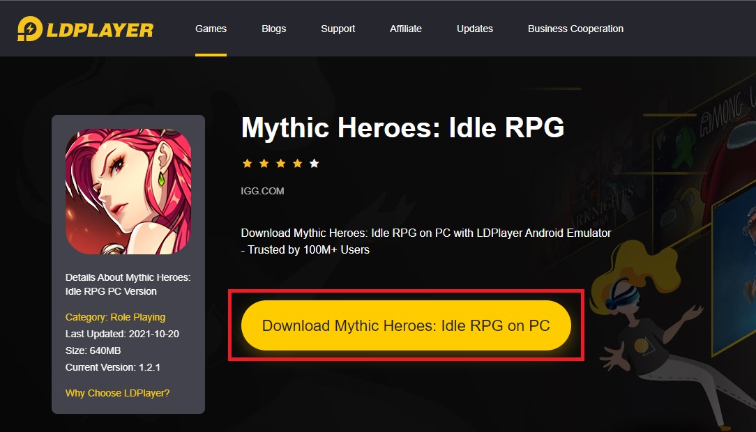 Mythic Heroes: conheça o jogo de RPG para celular