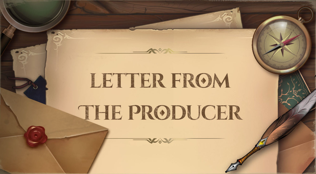 Letter from the Producer