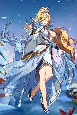 Idun-skin-snowy-dress
